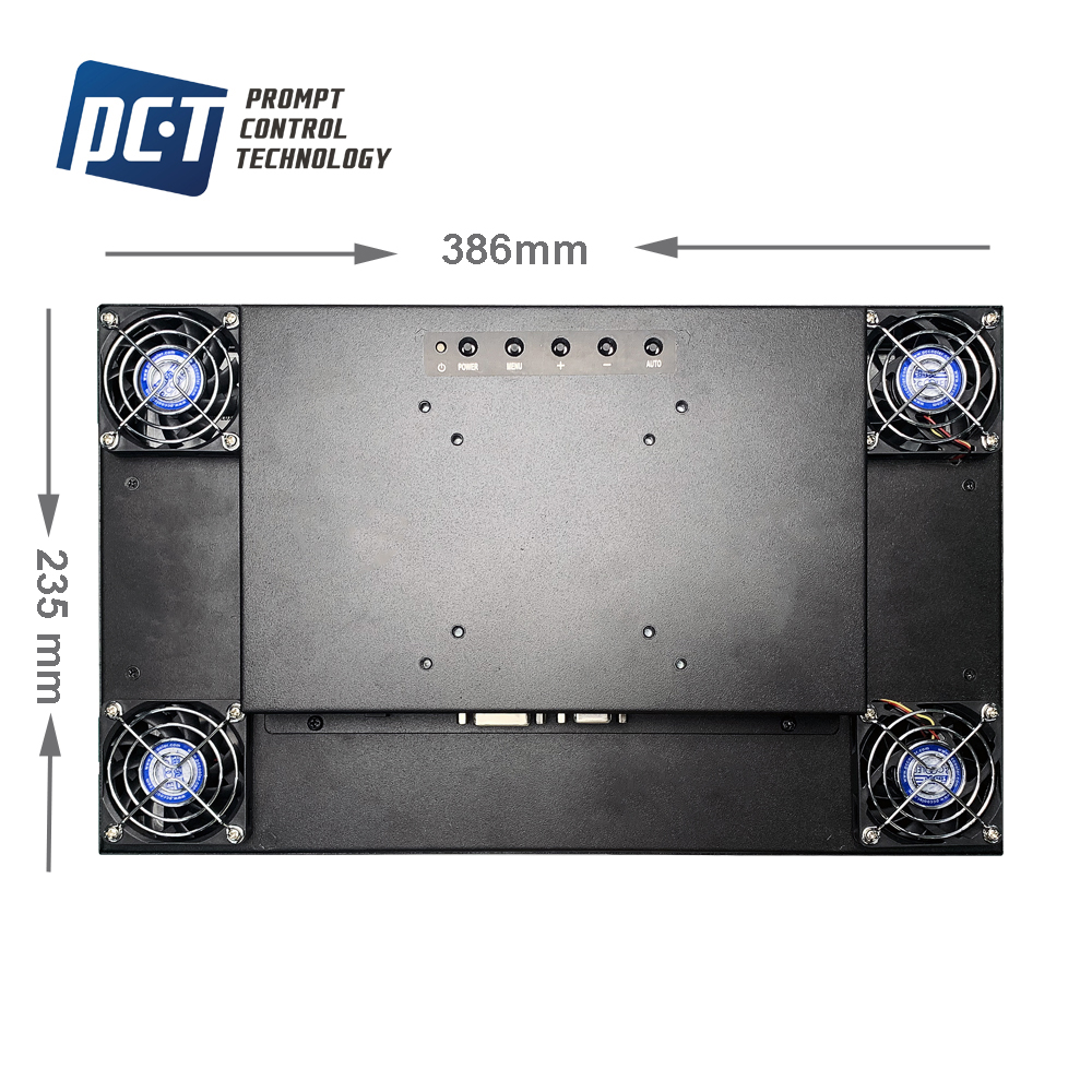 15.6"outdoor High-brightness Industrial LCD Touch monitor with 6mm IK10 Touch - Image 3