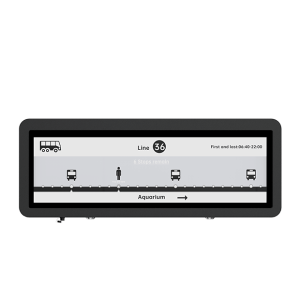 PCT05-28M(28" Wireless Outdoor E-Ink Signage)
