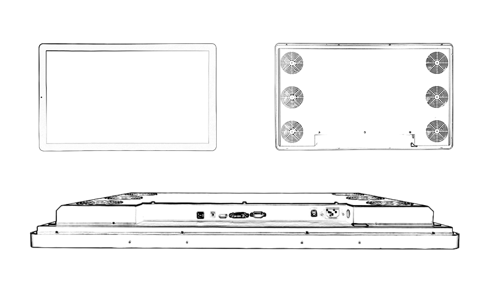 Industrial-Monitors – Touch, Openframe, Industrial