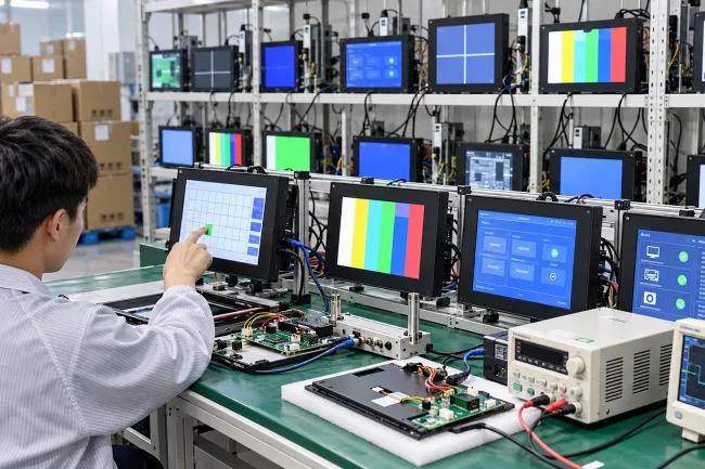 Industrial Automation-Monitors – Touch, Openframe, Industrial