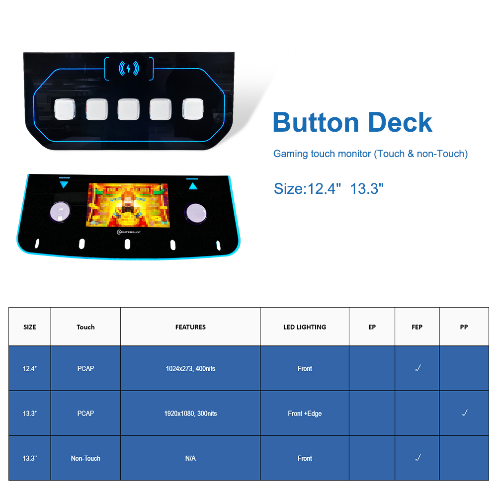 13.3" PCAP Touch Button Deck Display - Image 4